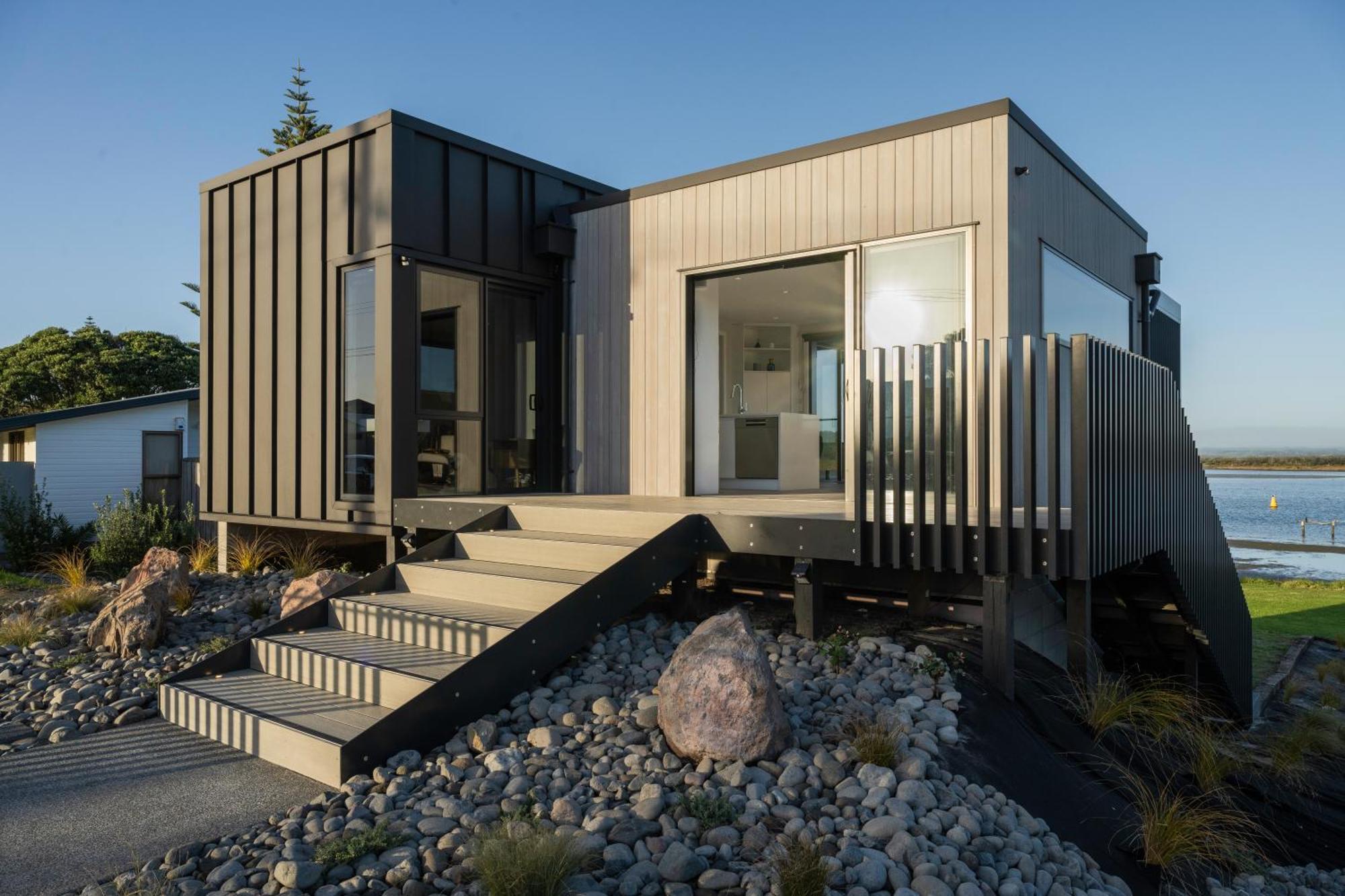 Pukehina Estuary Sunset Views Townhouse & Studio Exteriör bild