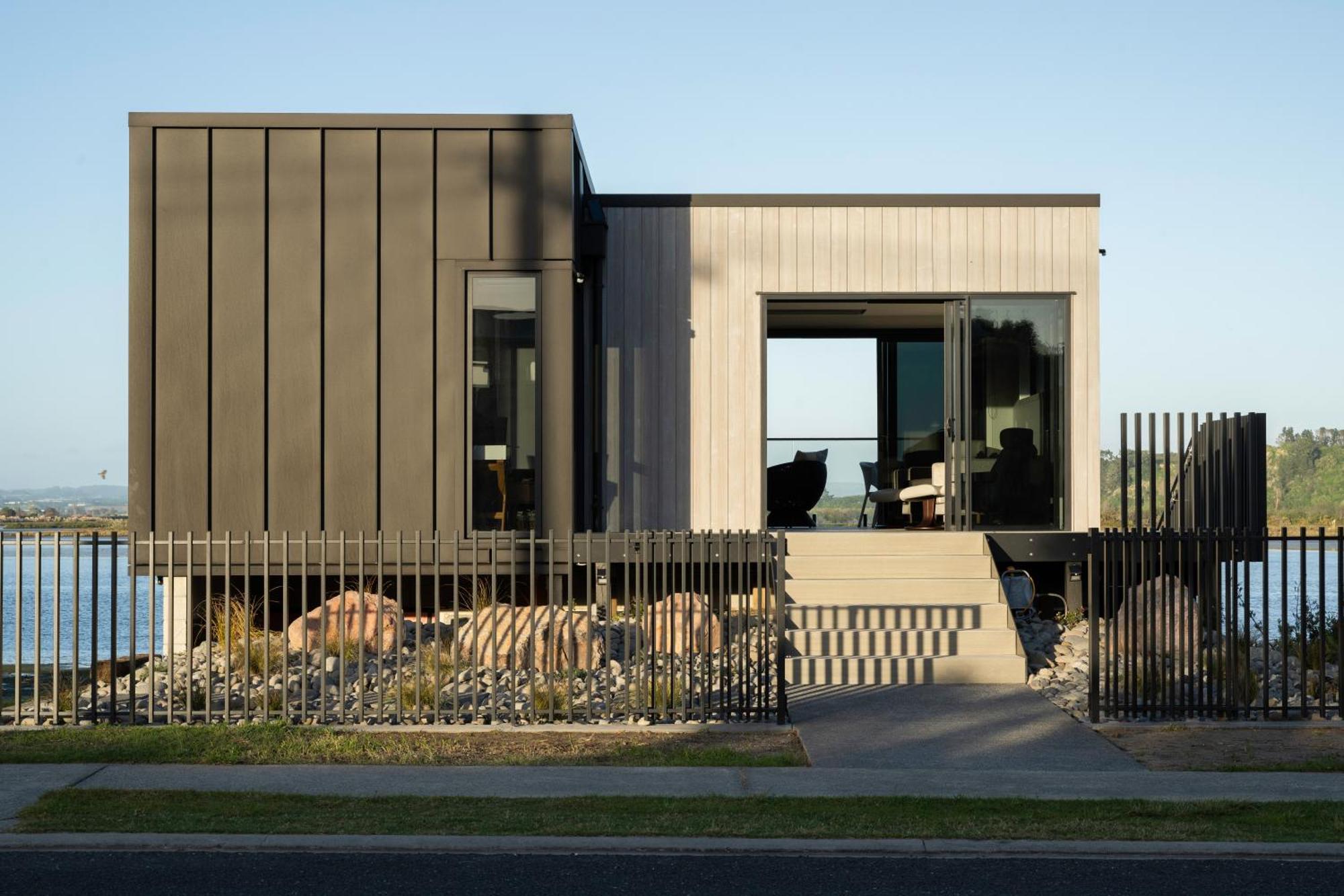 Pukehina Estuary Sunset Views Townhouse & Studio Exteriör bild